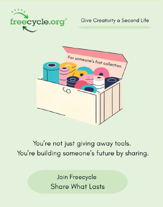 Freecycle - Give Creativity a Second Life